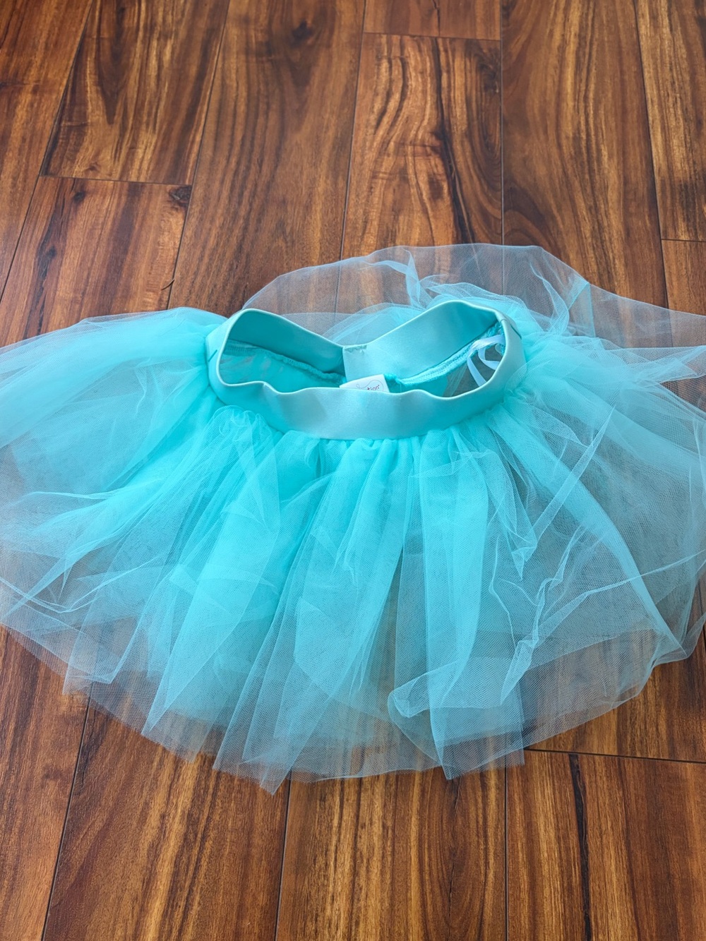 Revolution Light Blue Tulle Skirt - Girls Medium Layered Ballet Tutu Nearly New